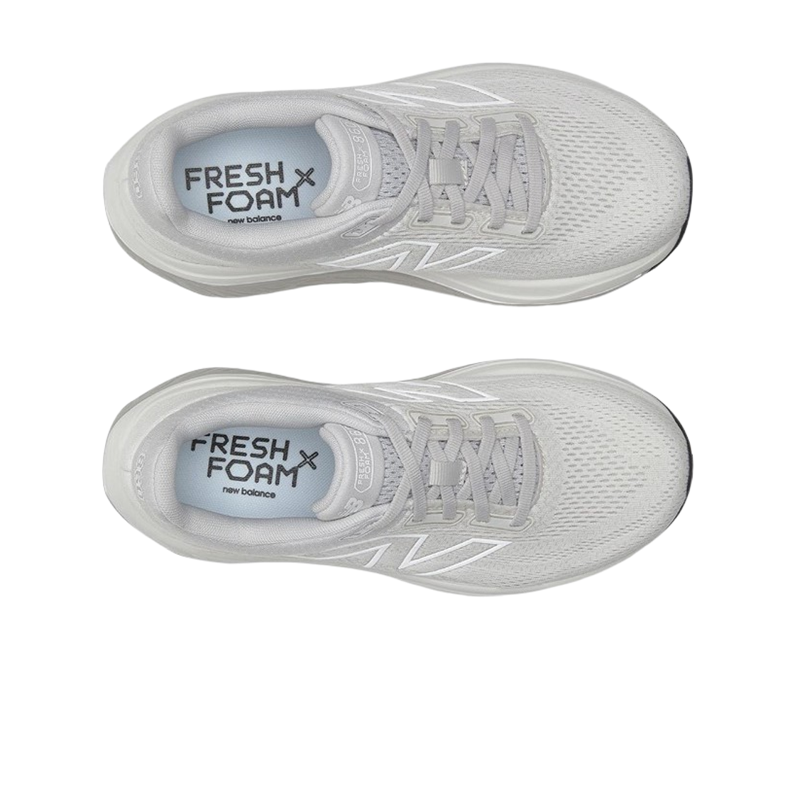 (W) 뉴발란스 프레쉬 폼 860 v14 라이트 그레이 - D 와이드((W) New Balance Fresh Foam 860 v14 Light Gray - D Wide) - 2