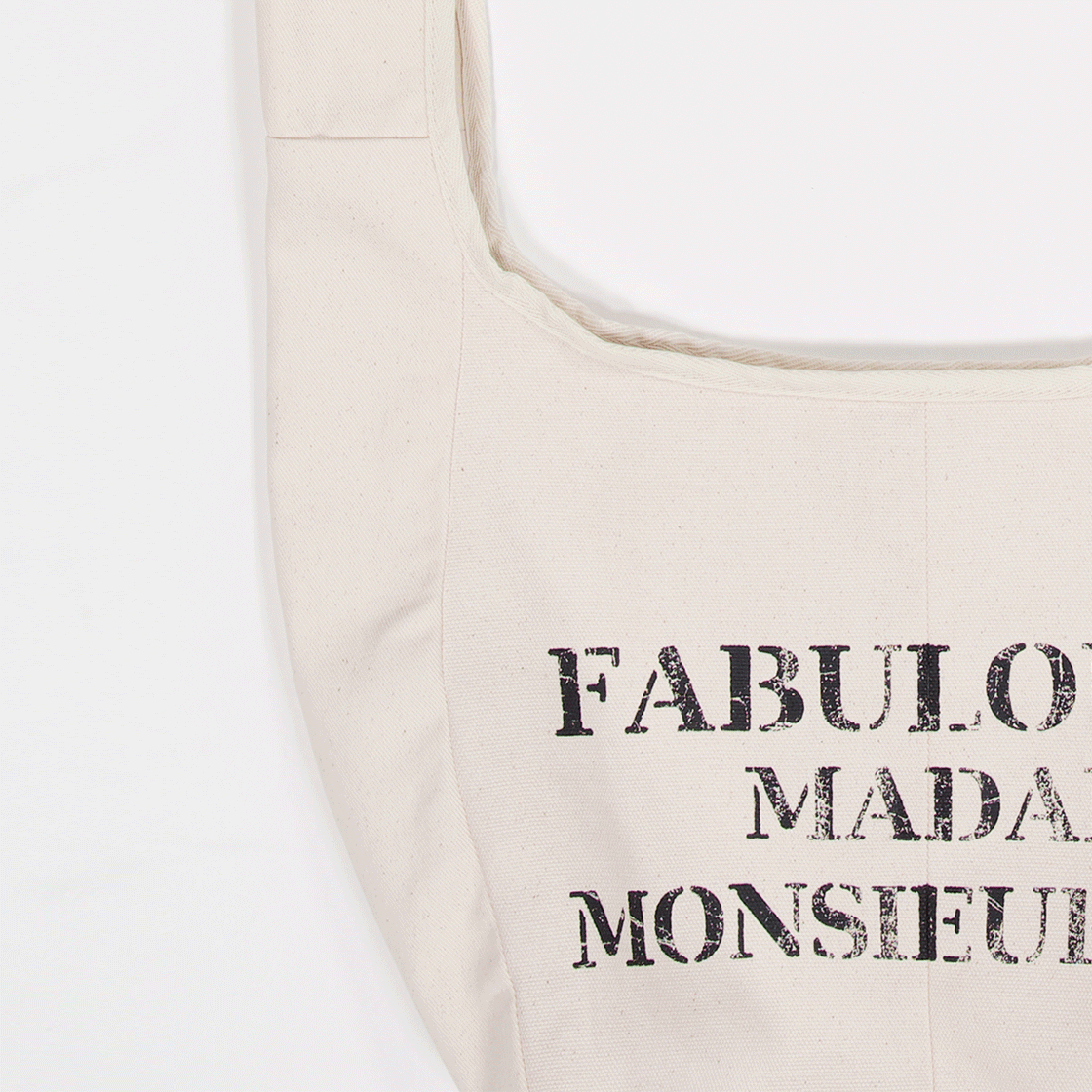 파버 벨로 백 프린팅 오트밀(FABEUR Vélo Bag Printing Oatmeal) - 4