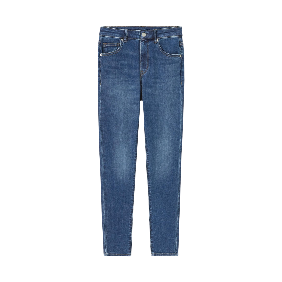 359087-65 (W) GU Ultra Stretch Skinny Jeans Blue