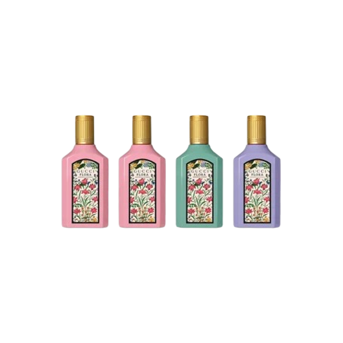 - Gucci Mini Flora Eau De Parfum Spring Gift Set 5ml x 4
