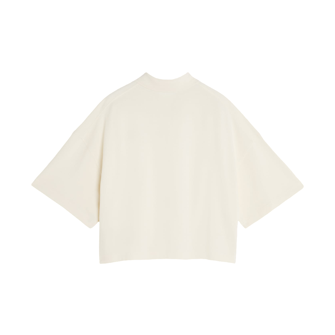 (W) 메종 키츠네 파리 오버사이즈 폴로 노블 베이지((W) Maison Kitsune Paris Oversize Polo Noble Beige) - 2