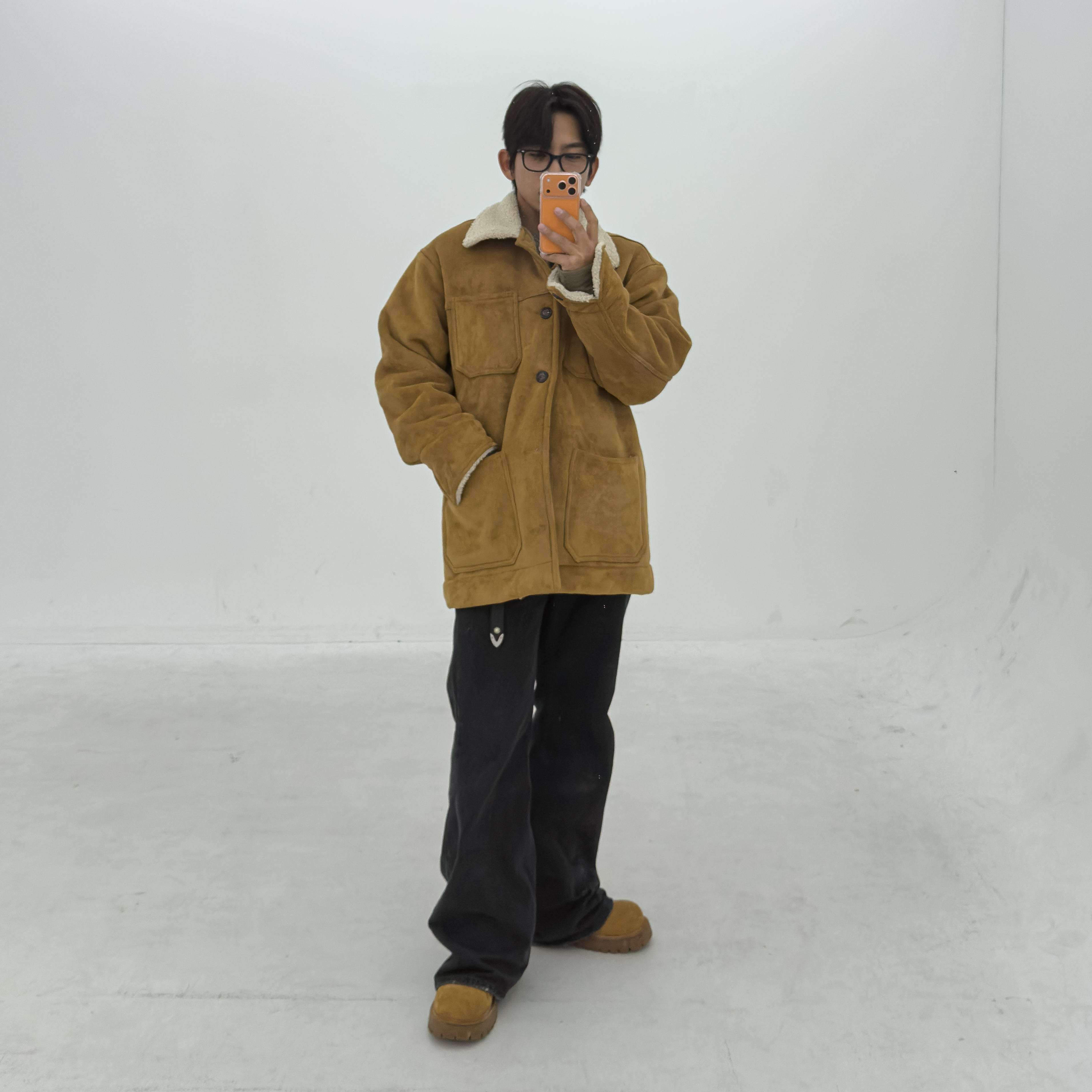 Kinchi x My Name Is Peter Boots - 888 (a) Yellow, (W) Hysteric Glamour On Skull Pick Necklace Silver 착용 스타일