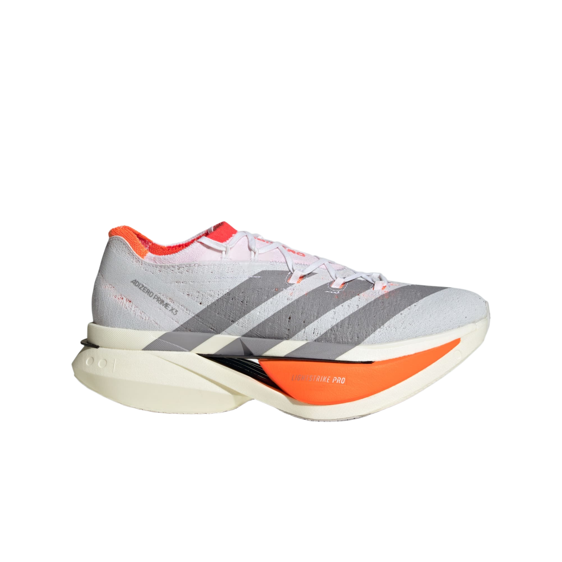 아디다스 아디제로 프라임 X3 스트렁 클라우드 화이트 루시드 레드(Adidas Adizero Prime X3 Strung Cloud White Lucid Red) - 1