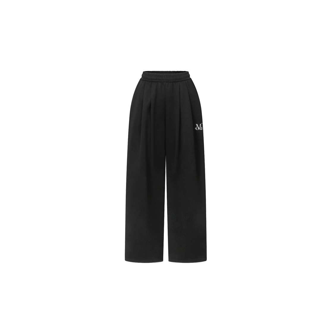 P0000BID MUCENT Siwood Six Pintuck Wide Sweat Pants Unisex (4Color) Black