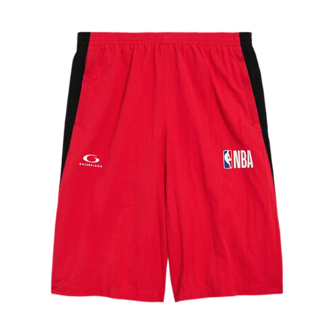 864833TROA56417 Balenciaga x NBA Collaboration Tracksuit Shorts New Black