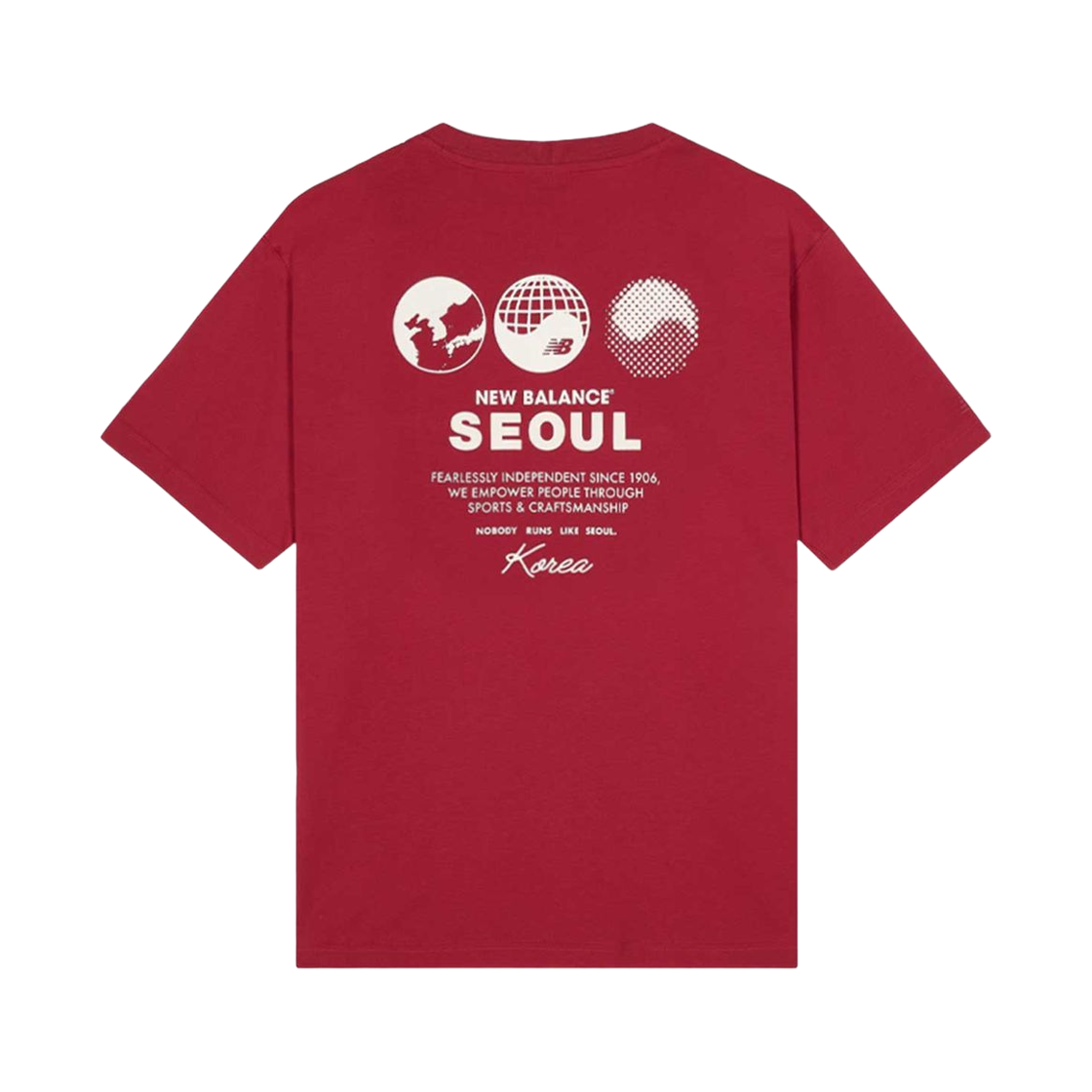 NBNEG2A013-20 New Balance Seoul Global Exclusive T-Shirt Red