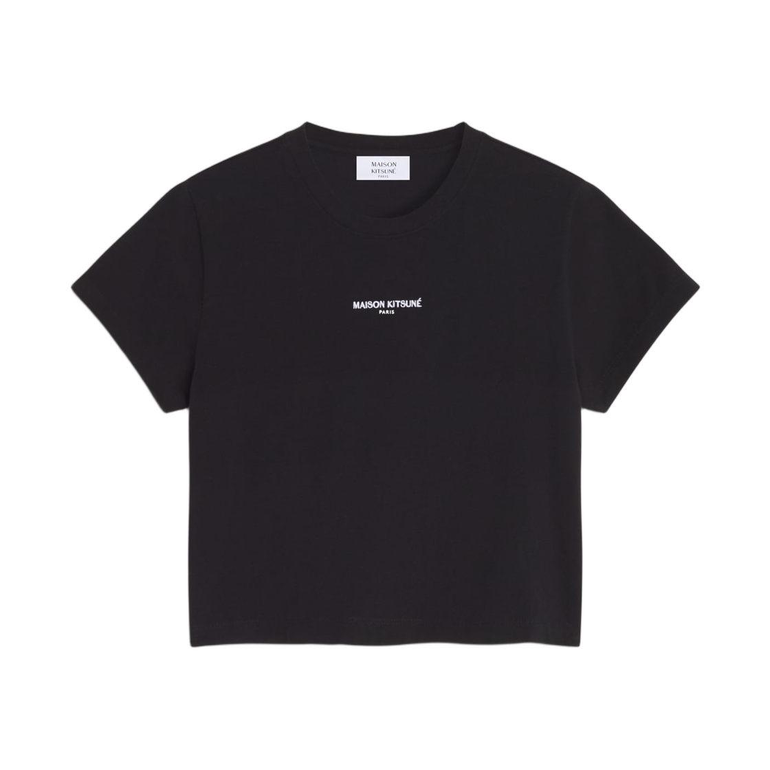 QW00100KJ7026-P199 (W) Maison Kitsune Paris Baby T-Shirt Black