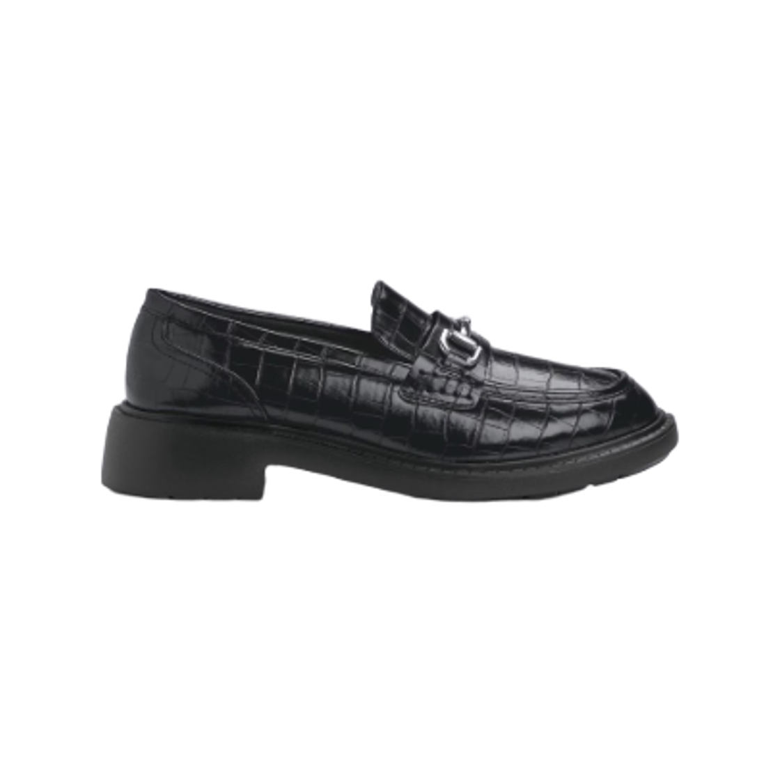 357767-88 (W) GU Volume Sole Bit Loafer Black