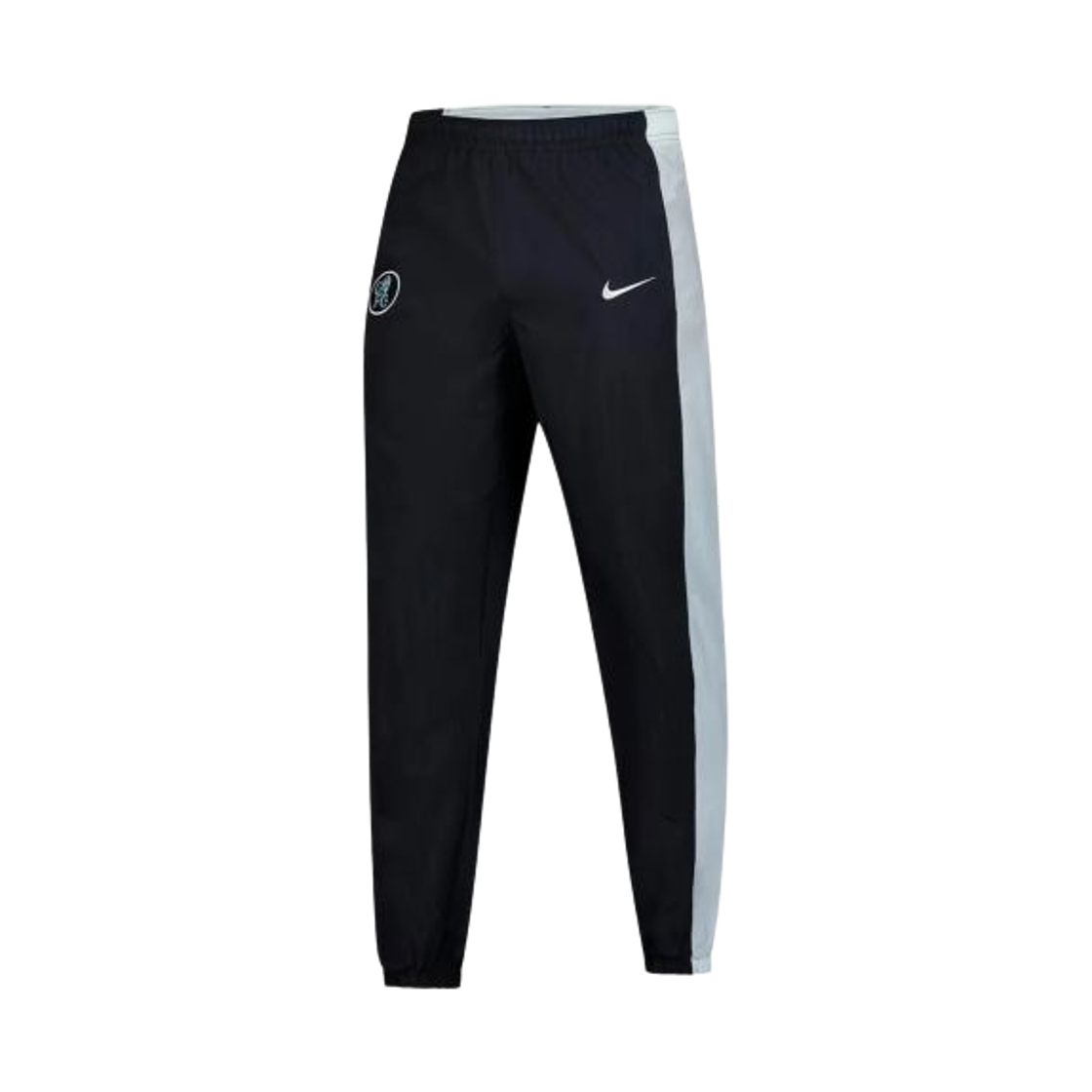 나이키 첼시 FC 3rd 토탈 90 풋볼 우븐 트랙 팬츠 블랙 필드 실버(HQ9756-010) (논 마킹 버전)(Nike Chelsea FC Third Total 90 Football Woven Track Pants Black Field Silver (HQ9756-010) (Non Marking Ver.))