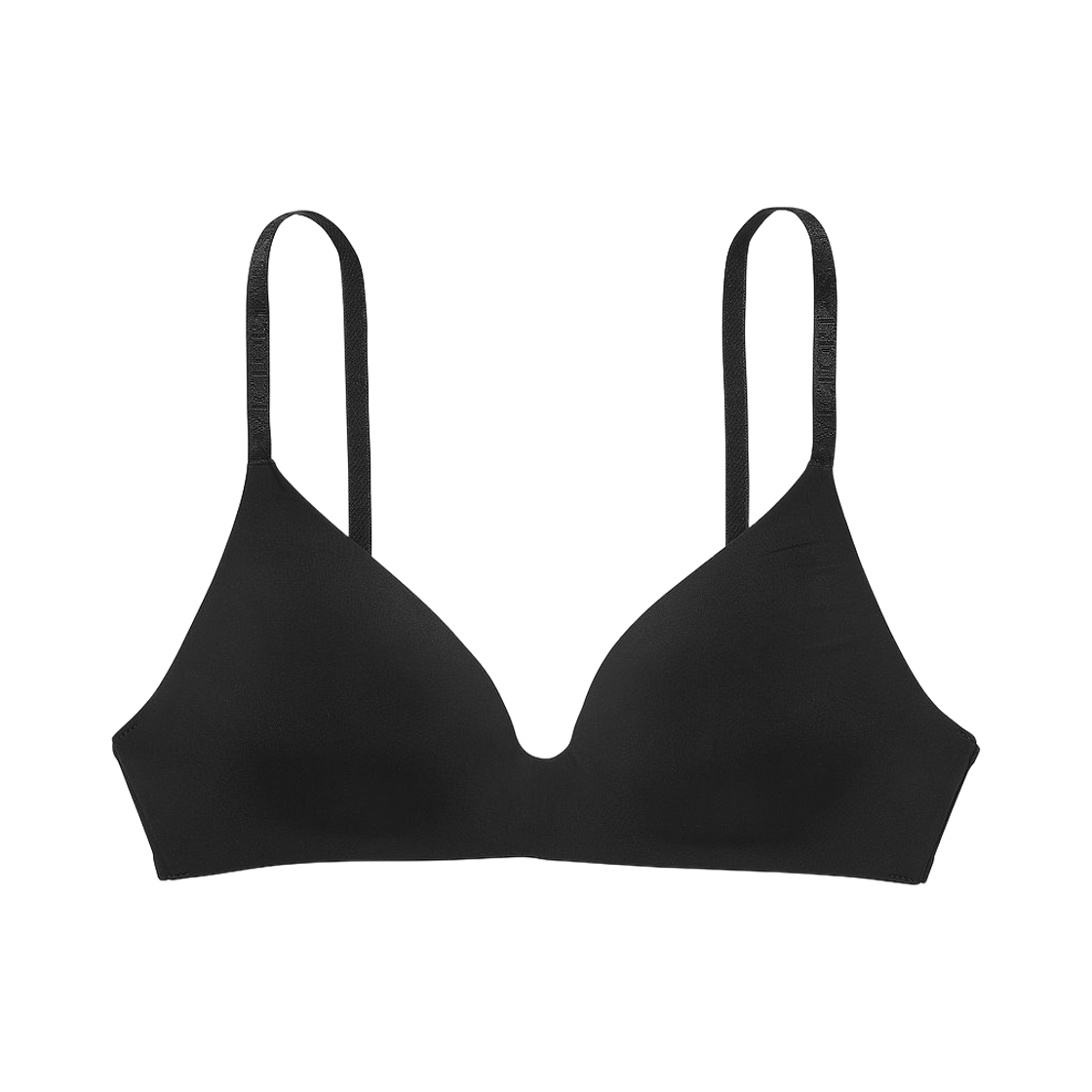 (W) 빅토리아 시크릿 라이틀리 라인 스무스 와이어리스 브라 블랙((W) Victoria's Secret Lightly Lined Smooth Wireless Bra Black)