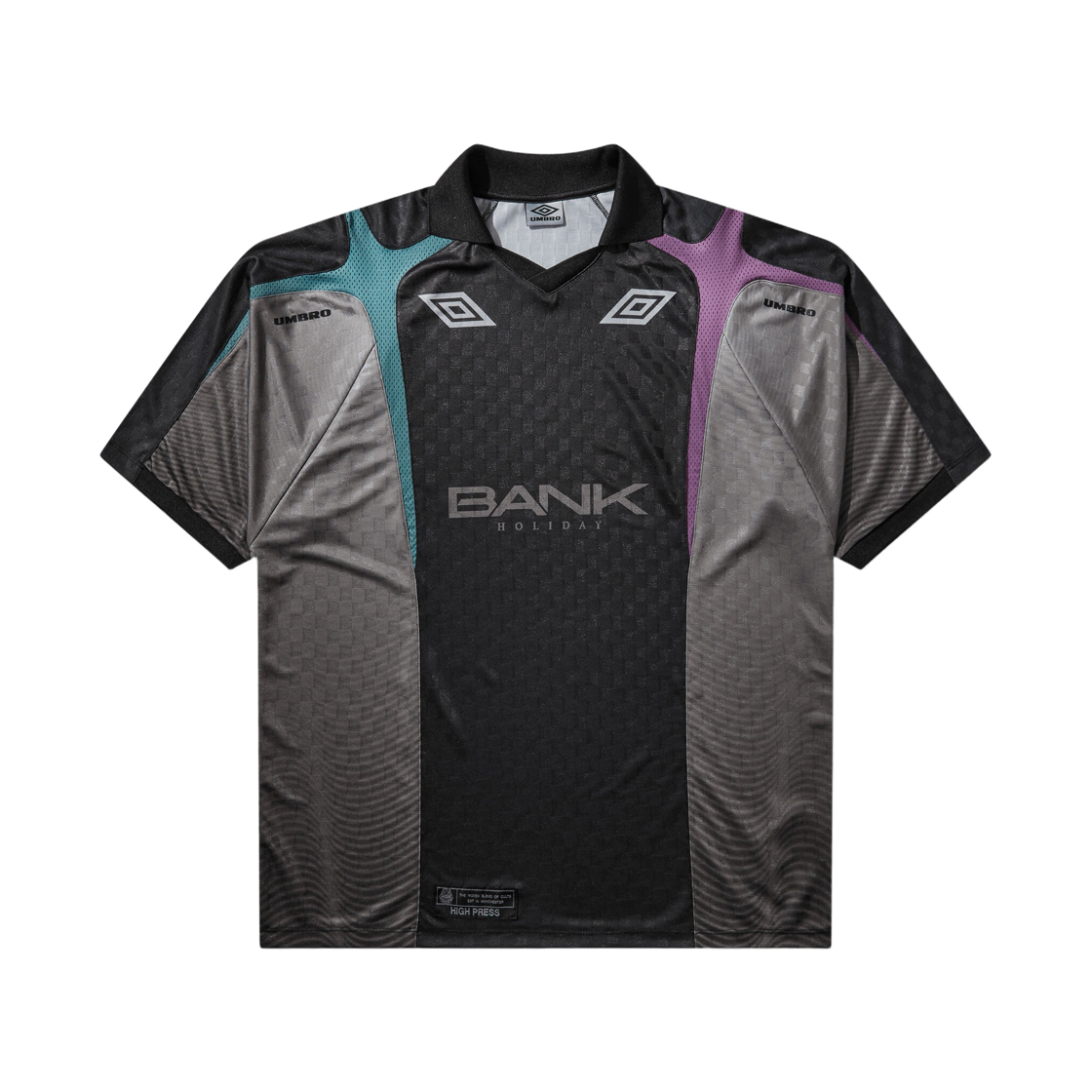 엄브로 x 슬램잼 클래식 잉글랜드 폴로 블랙(Umbro x Slam Jam Classic England Polo Black) - 1