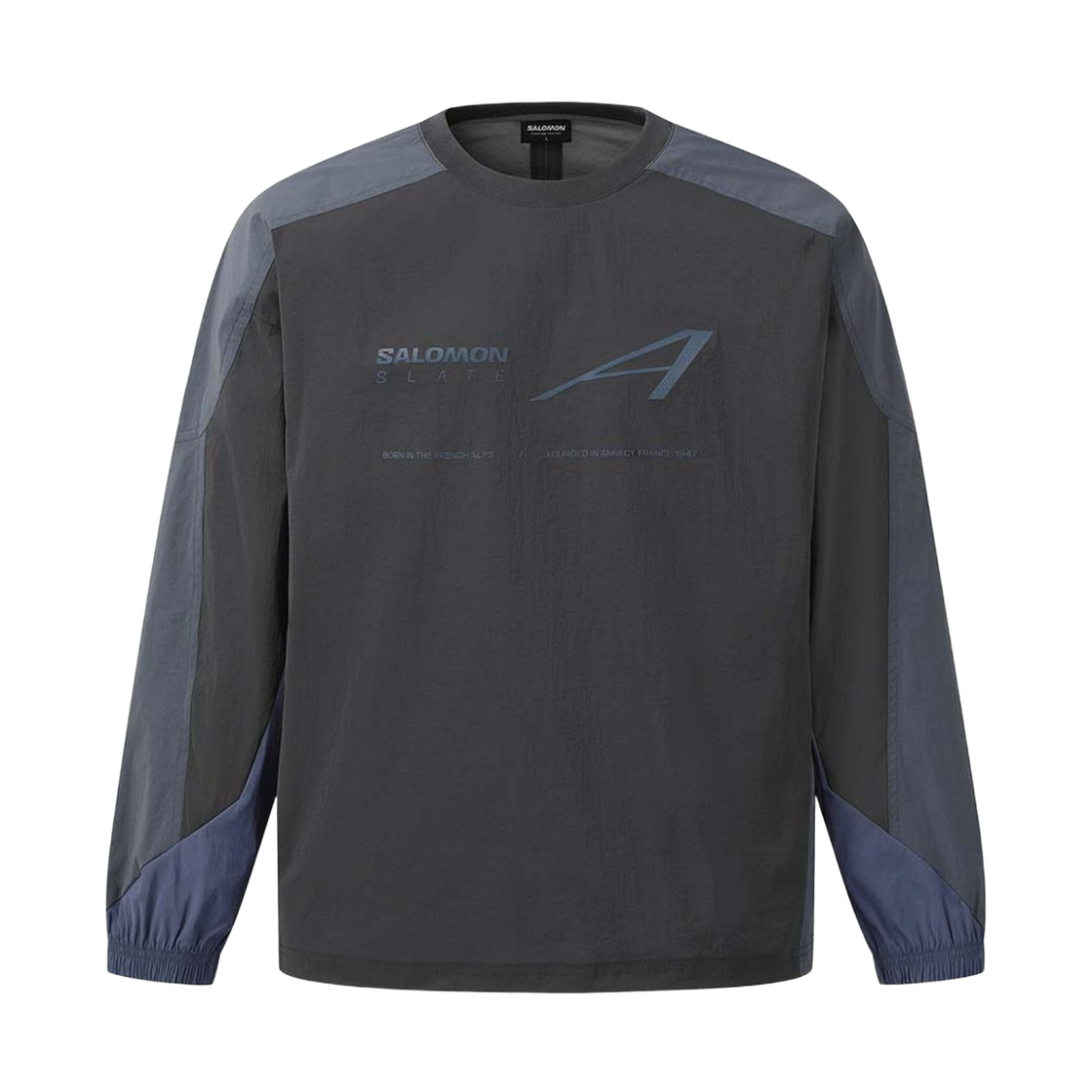살로몬 슬레이트 블럭 풀오버 네이비 블랙(Salomon Slate Block Pullover Navy Black)