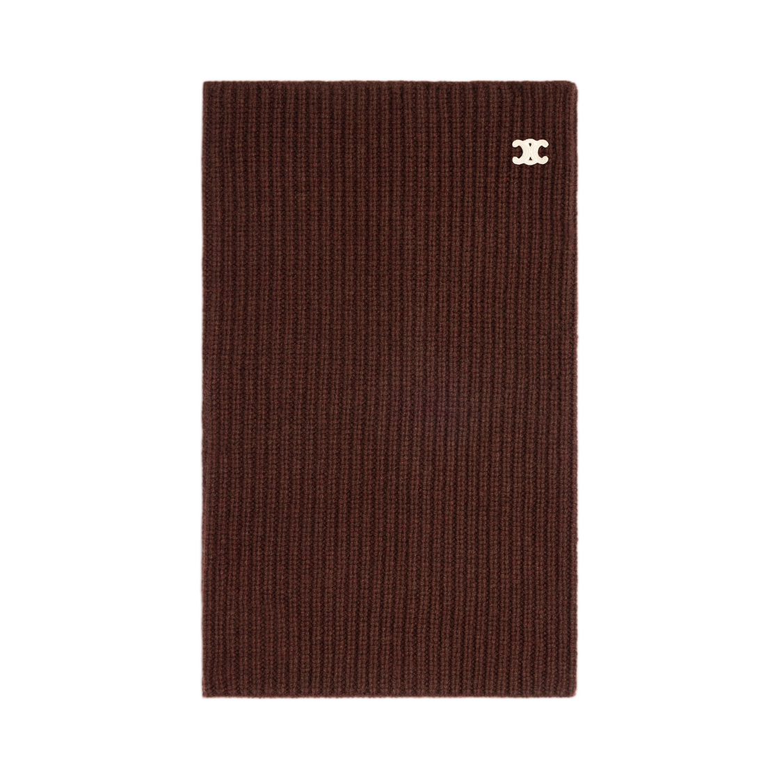 AA0IC384D-19BR (W) Celine Neckwarmer in Seamless Cashemire Brown
