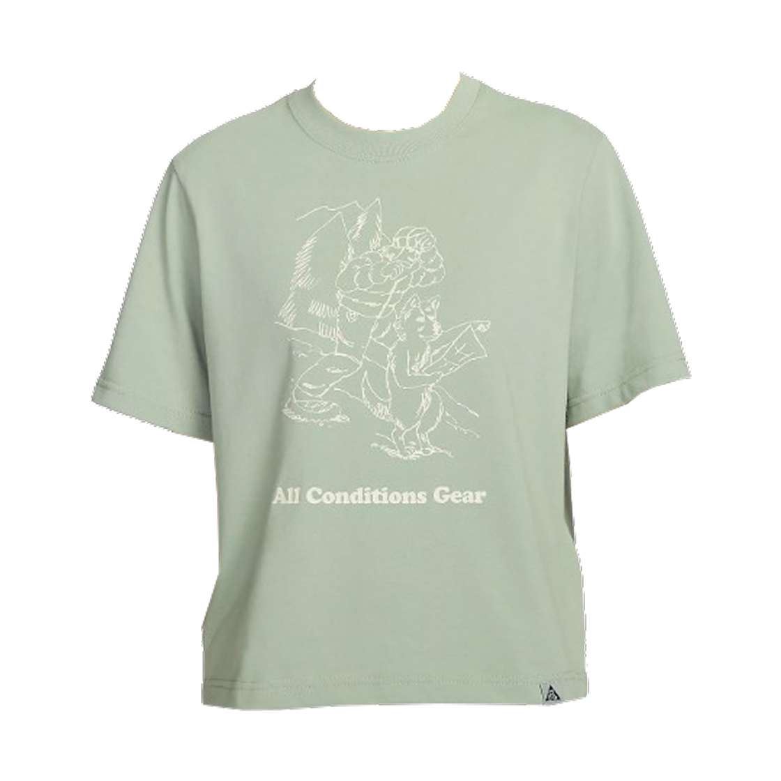 FV7326-370 (W) Nike ACG Loose Graphic T-Shirt Jade Horizon - Asia