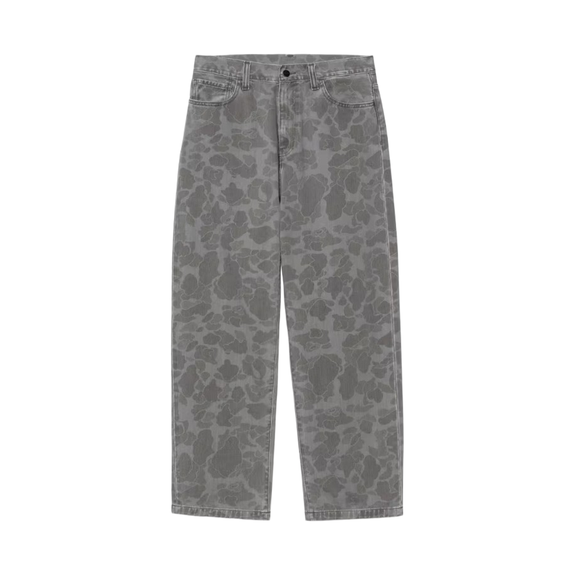 I033755-2I3-0H Carhartt WIP Duck Landon Pants Camo Duck Black Heavy Bleached