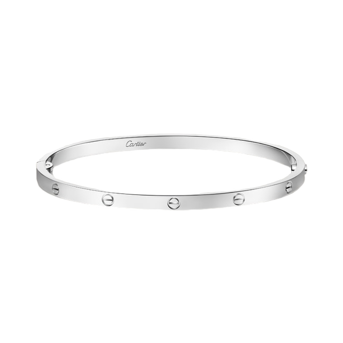 까르띠에 러브 스몰 브레이슬릿 화이트 골드(Cartier Love Small Bracelet White Gold)