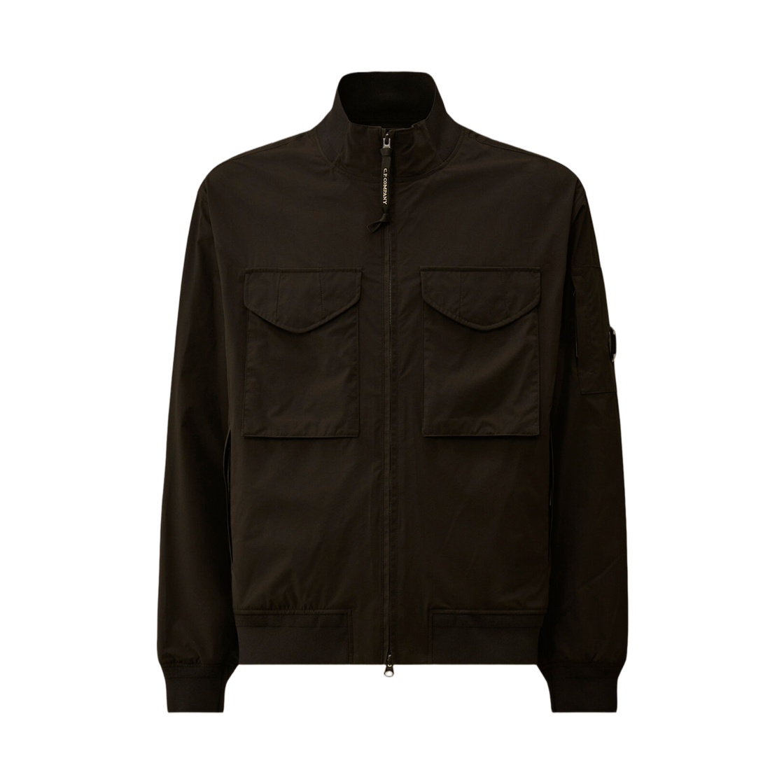 20CMOW012A110264A999 C.P. Company Pro-Tek Bomber Lens Jacket Black - 26SS