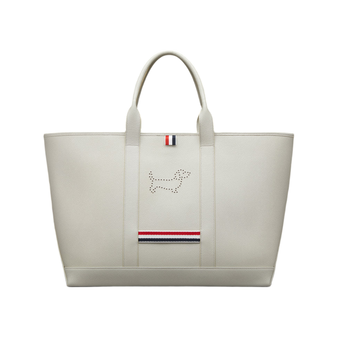 톰브라운 그레인 헥터 미디움 툴 토트 카키(Thom Browne Pebble Grain Hector Medium Tool Tote Khaki)