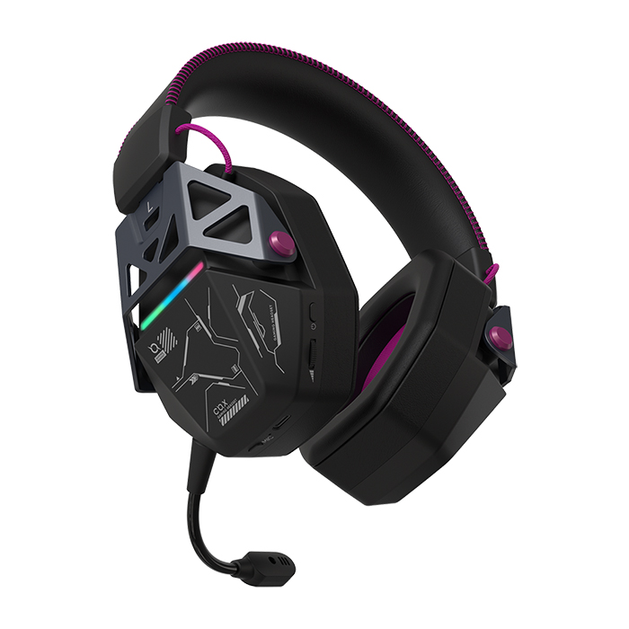 콕스 WCH300 유무선 블루투스 3모드 게이밍 헤드셋(COX WCH300 Wired/Wireless Bluetooth 3-Mode Gaming Headset) - 5