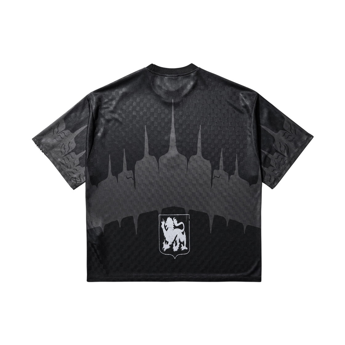 엄브로 x 슬램잼 히스토리 테이프 키트 티셔츠 블랙 레드(Umbro x Slam Jam History Tape Kit T-Shirt Black Red) - 2