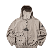 Umbro x Slam Jam Faded Smock Anorak Greige