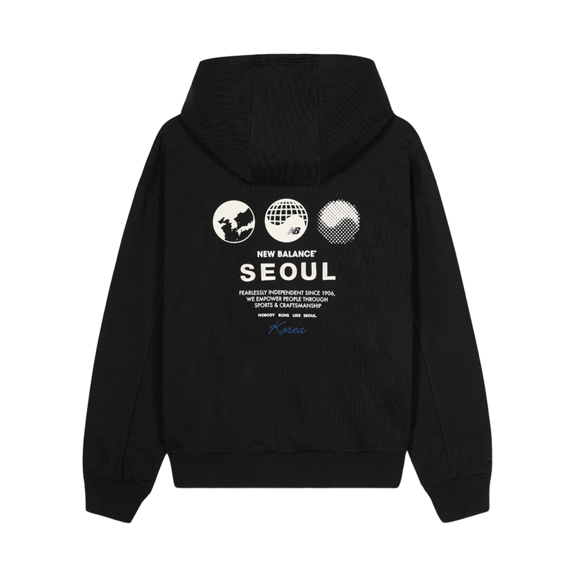 뉴발란스 서울 글로벌 익스클루시브 후드 블랙(New Balance Seoul Global Exclusive Hoodie Black) - 1