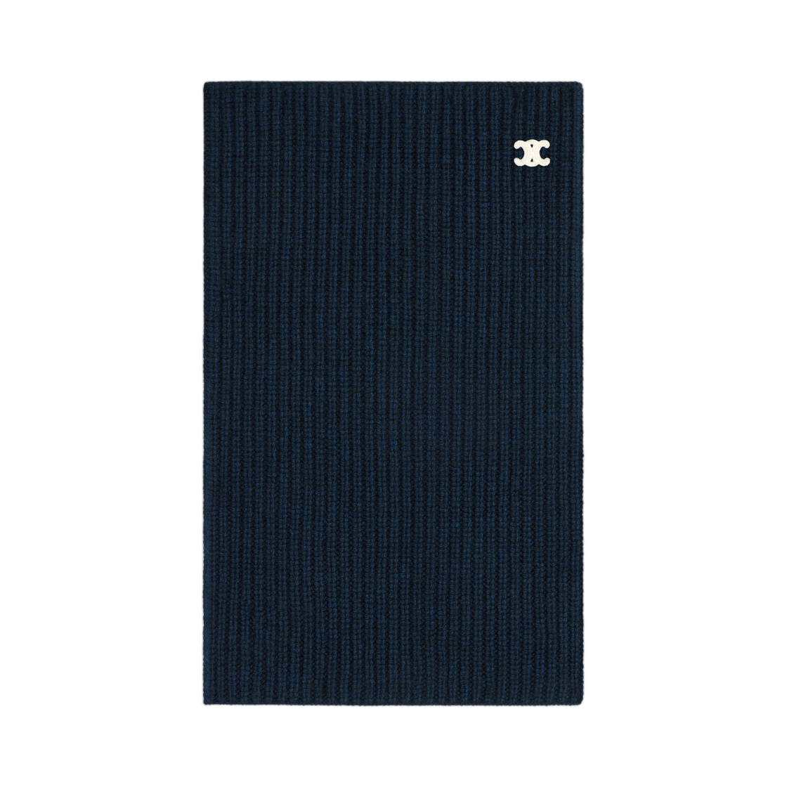 AA0IC384D-07MR (W) Celine Neckwarmer in Seamless Cashemire Navy