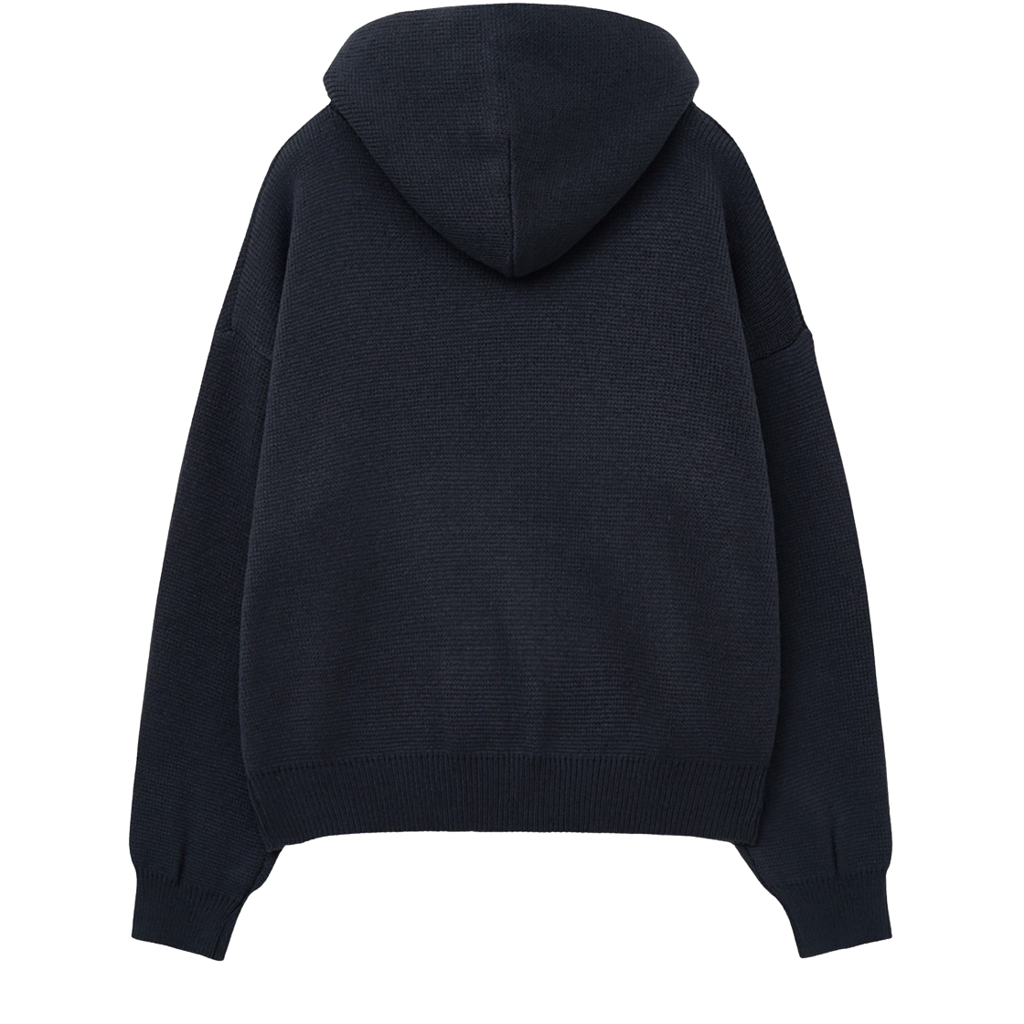 캑터스도넛마켓 스타 그래픽 니트 후디 – 네이비(Cactusdonutmarket Star Graphic Knit Hoodie - Navy) - 2