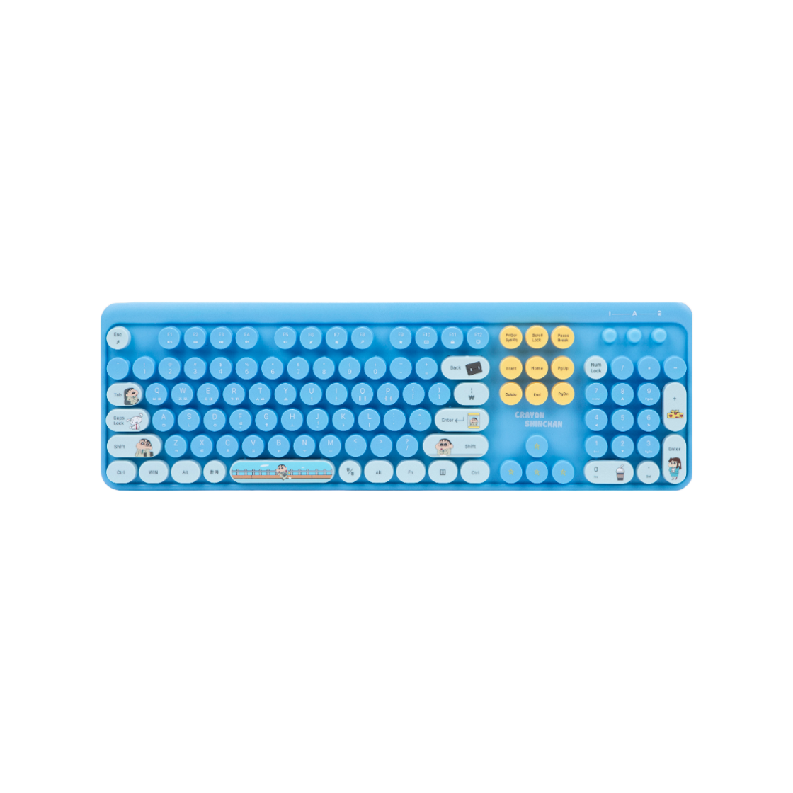 애니모어 짱구는못말려 짱구 무선 키보드(Animore Crayon Shinchan Wireless Keyboard)