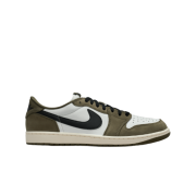 Jordan 1 Retro Low OG Medium Olive and Summit White