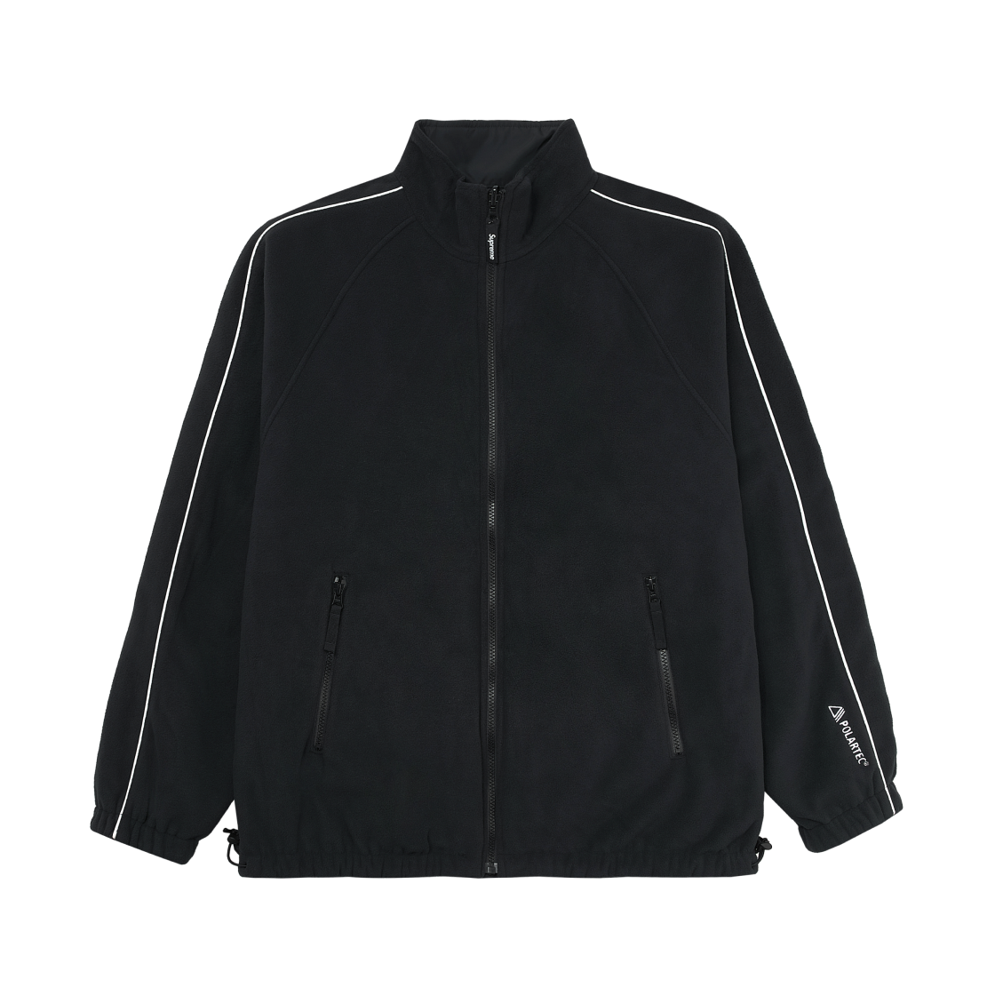 슈프림 폴라텍 리버시블 트랙 재킷 블랙 - 25FW(Supreme Polartec Reversible Track Jacket Black - 25FW)