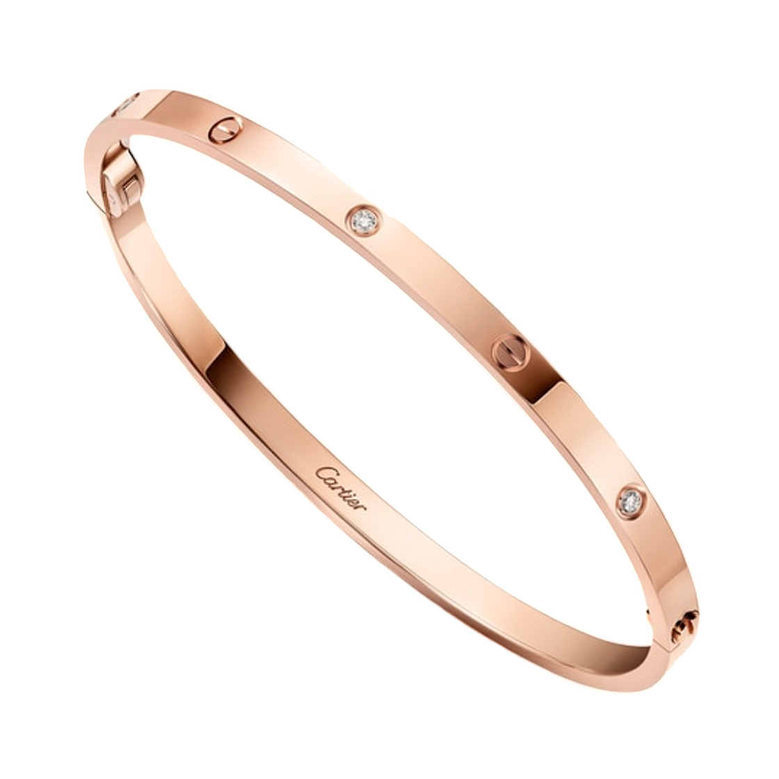까르띠에 러브 스몰 브레이슬릿 핑크 골드(Cartier Love Small Bracelet Pink Gold)