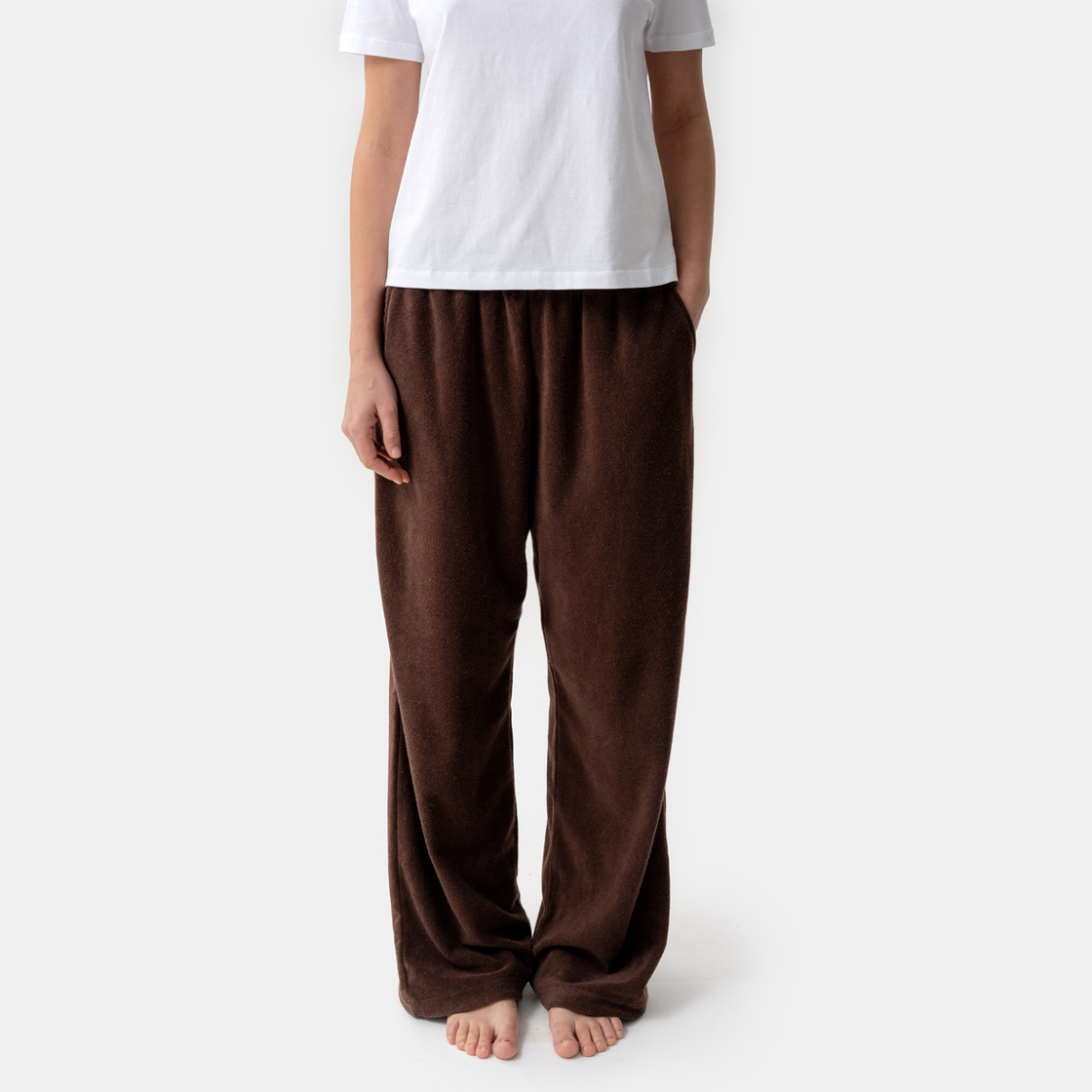 [3% 적립] 씨피티에스 콤피 테리 롱 팬츠 브라운([3% 적립] CPTS COMFY TERRY LONG PANTS BROWN) - 2