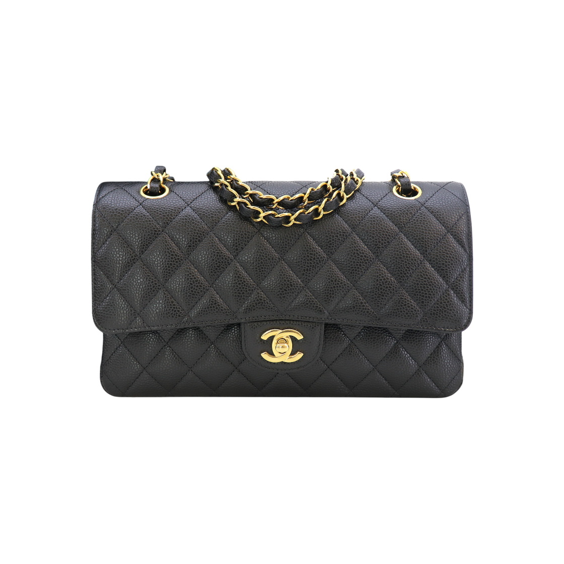 IT8LD8TEODBQ Chanel Classic Medium Gold Hardware