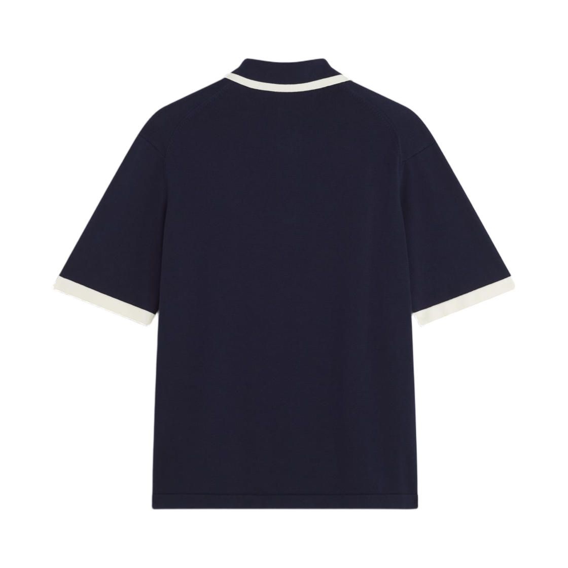메종 키츠네 코튼 니트 컴포트 폴로 클래식 네이비(Maison Kitsune Cotton Knitted Comfort Polo Classic Navy) - 2