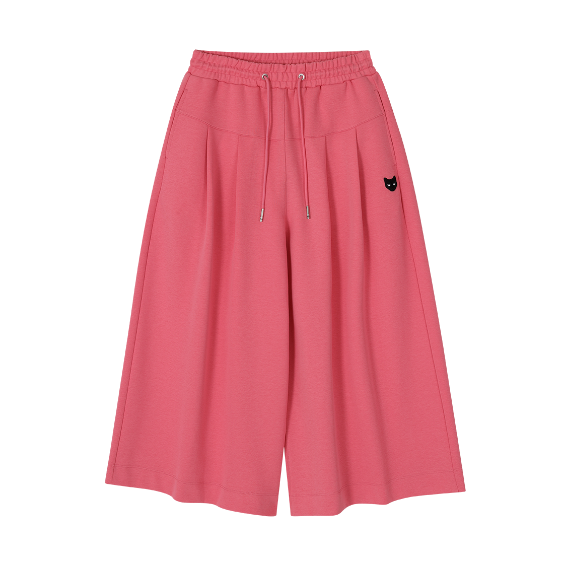 WH5PT814PK (W) SONGZIO ZZERO Panther Crop Wide Pants Pink