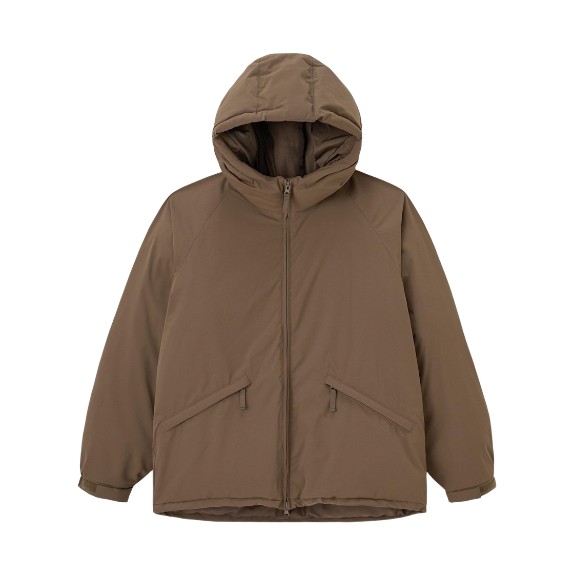 357378-37 GU Warm Padded Paka Brown