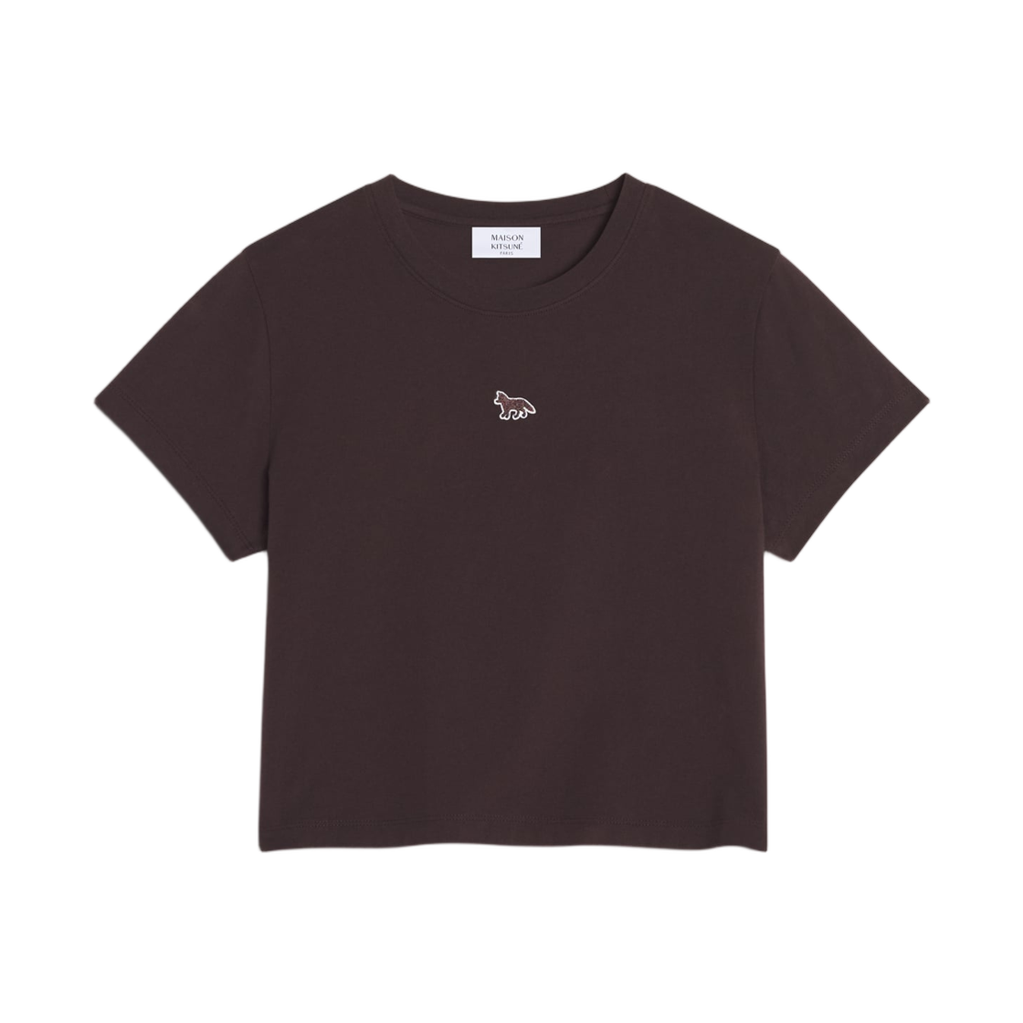 MW00105KJ7026-0423 (W) Maison Kitsune Baby Fox Baby T-Shirt Ganache