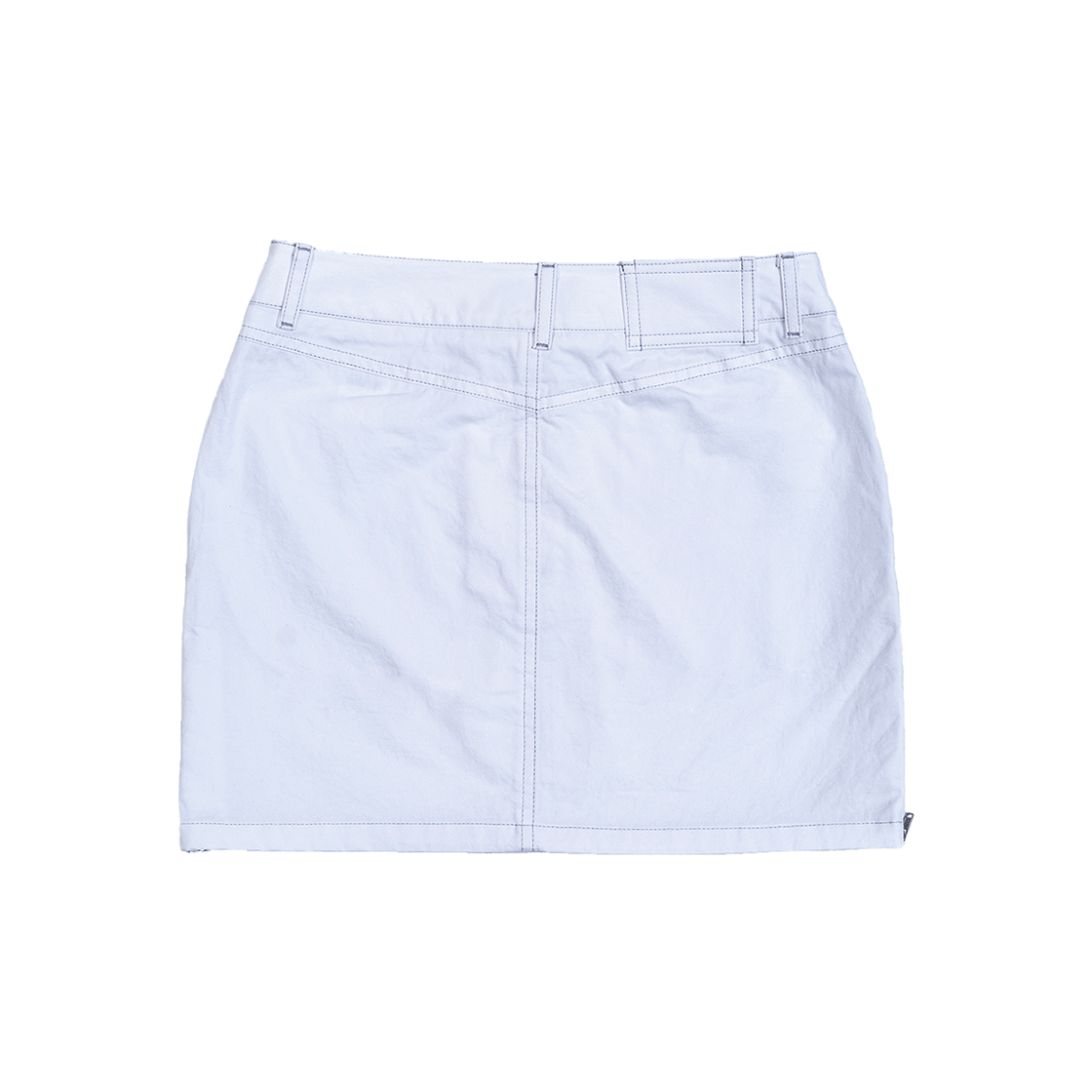 파버 사이드 지퍼 스커트 화이트(FABEUR Side Zip Skirt White) - 2
