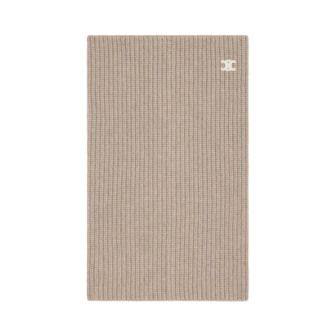 AA0IC384D-02OQ (W) Celine Neckwarmer in Seamless Cashemire Oatmeal