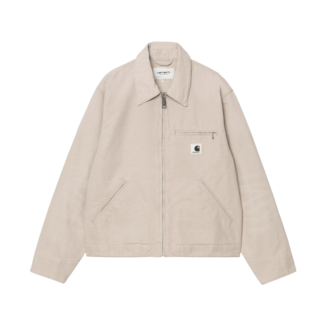 (W) 칼하트 WIP OG 디트로이트 자켓 더스키 베이지 스톤 캔버스((W) Carhartt WIP OG Detroit Jacket Dusky Beige Stone Canvas) - 1