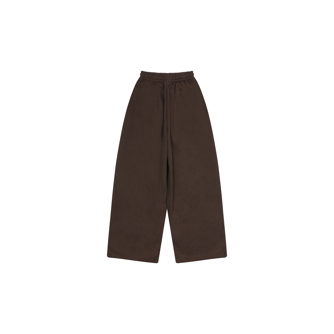 무센트 시우드 6 핀턱 와이드 스웻 팬츠 남녀공용 (4컬러) 브라운(MUCENT Siwood Six Pintuck Wide Sweat Pants Unisex (4Color) Brown) - 2