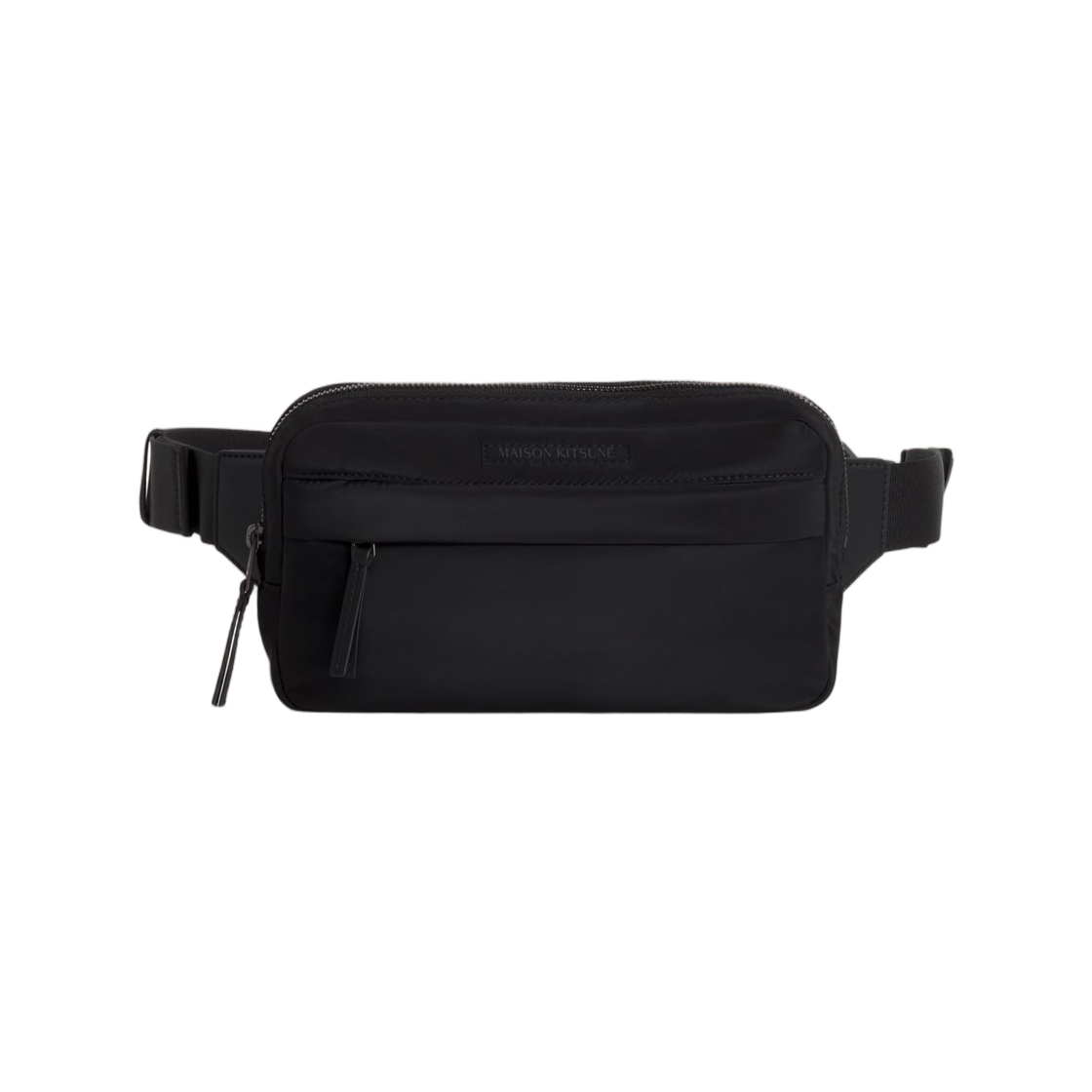 메종 키츠네 나일론 범백 블랙(Maison Kitsune Nylon Bumbag Black)