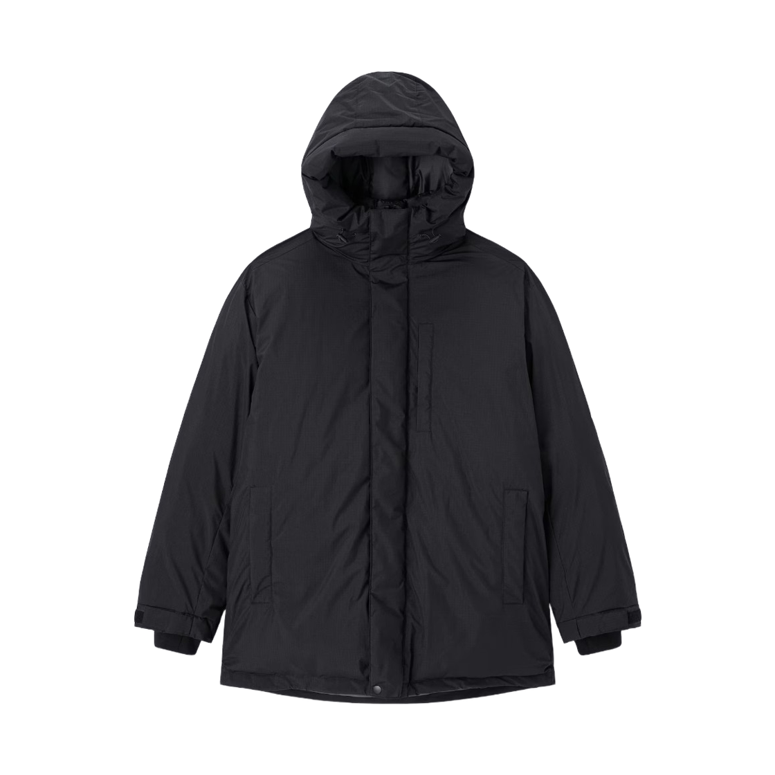 358694-09 GU Warm Padded Coat +EC Black