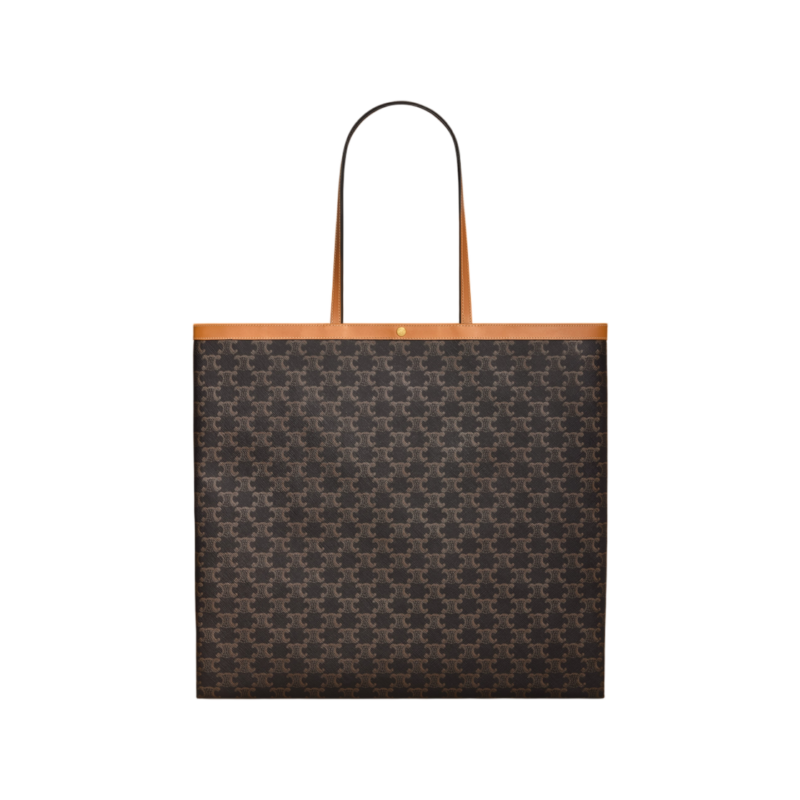 셀린느 라지 플랫 쇼퍼 트리옹프 캔버스 미엘(Celine Large Flat Shopper in Triomphe Canvas Miel) - 3
