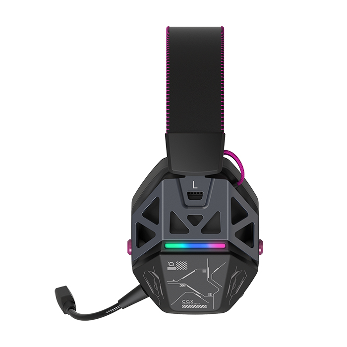 콕스 WCH300 유무선 블루투스 3모드 게이밍 헤드셋(COX WCH300 Wired/Wireless Bluetooth 3-Mode Gaming Headset) - 3