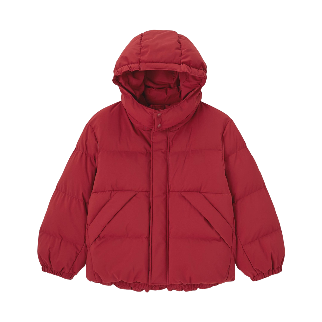 357774-17 (Kids) GU Warm Padded Jacket Red