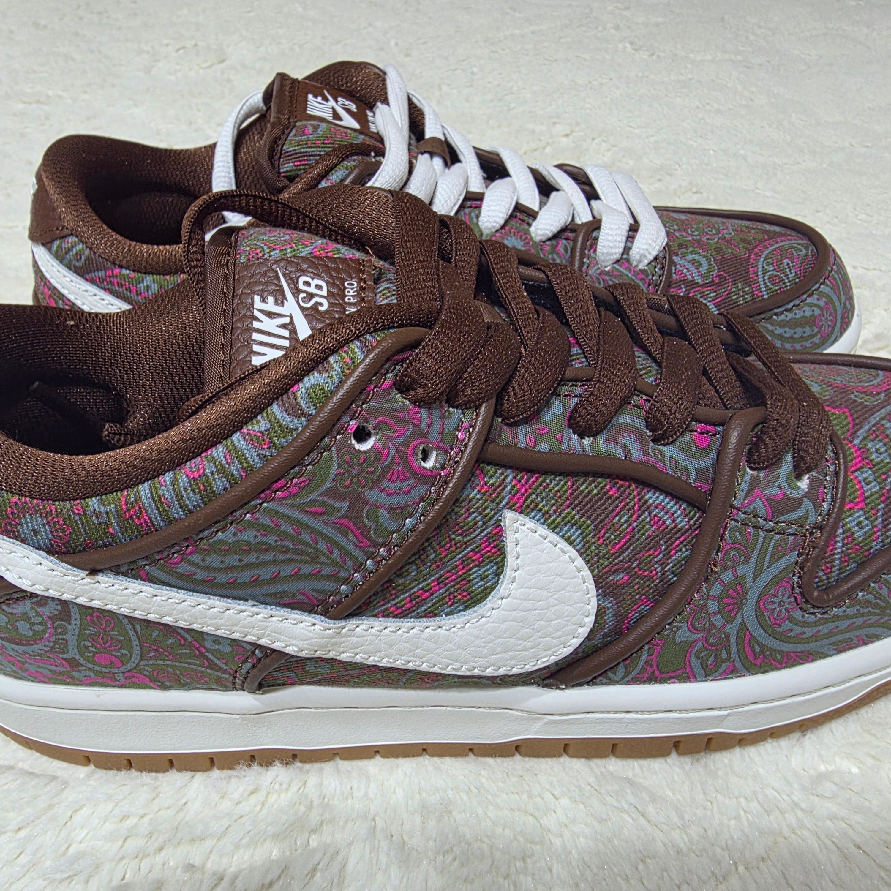 Nike SB Dunk Low Pro Premium Paisley 착용 스타일 - 1
