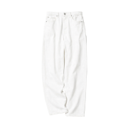 Uniqlo Baggy Jeans Tall Off White - JP