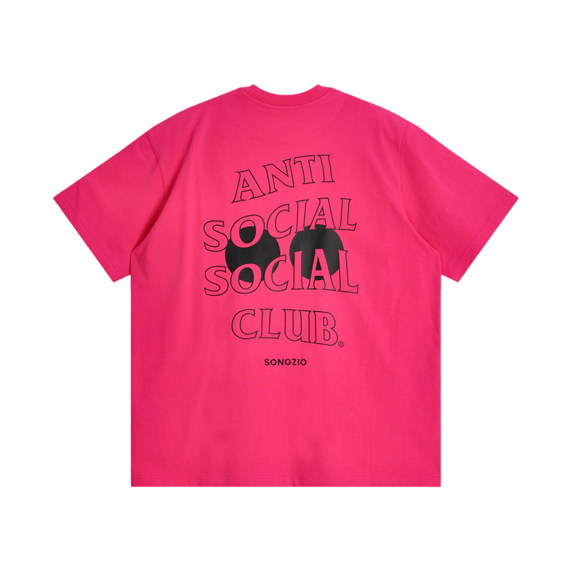 안티소셜소셜클럽 송지오 웨이브 로고 티셔츠 핑크(ASSC x Songzio Wave Logo S/S T-Shirts/Pink)